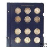 1948-1963 Franklin 50C Album [35 coins]