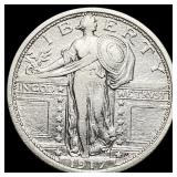 1917 Standing Liberty Quarter LIGHTLY CIRCULATED