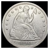 1846 Seated Liberty Dollar CLOSELY UNCIRCULATED