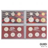 2004 Silve PR Sets (22 Coins)