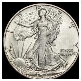 1942-S Walking Liberty Half Dollar UNCIRCULATED