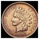 1907 Indian Head Cent UNCIRCULATED
