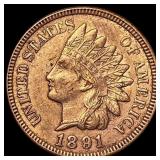 1891 Indian Head Cent UNCIRCULATED