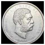 1883 Hawaii Half Dollar UNCIRCULATED