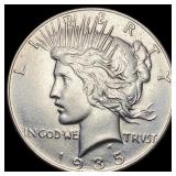 1935 Peace Silver Dollar UNCIRCULATED
