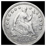 1855 Seated Liberty Half Dime CLOSELY UNCIRCULATED