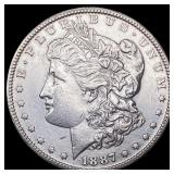 1887-S Morgan Silver Dollar CLOSELY UNCIRCULATED