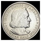 1892 Columbian Exposition Half Dollar GEM BU