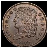 1835 Classic Head Half Cent UNCIRCULATED