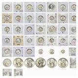 1906-1964 High Grade US Silver Coinage Lot; $8.30