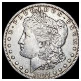 1897 Morgan Silver Dollar CLOSELY UNCIRCULATED
