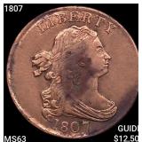1807 Draped Bust Half Cent