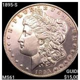 1895-S Morgan Silver Dollar