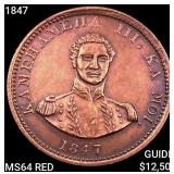 1847 Kingdom of Hawaii Cent