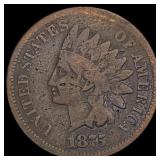 1875 Indian Head Cent NICELY CIRCULATED