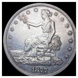 1877-S Trade Dollar CHOICE AU