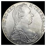1780 Maria Theresa Thaler S.F. UNCIRCULATED