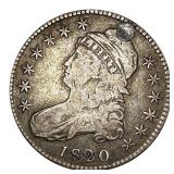 1820 Capped Bust Half Dollar HIGH GRADE