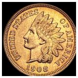 1908 Indian Head Cent CHOICE BU