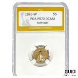 1995-W $5 Gold Eagle PGA PR70 DCAM