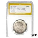 1926 Sesquicentennial 50C PGA MS66