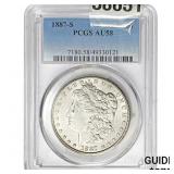 1887-S Morgan Silver Dollar