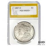 1887-O $1 PGA MS65+