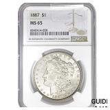 1887 Morgan Dollar