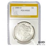 1880-O $1 PGA MS65