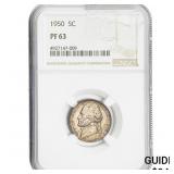 1950 Jefferson Nickel Proof