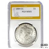 1884-CC $1 PGA MS65