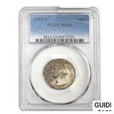 1941-S Washington Silver Quarter PCGS MS63