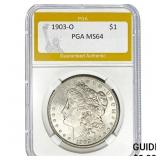 1903-O $1 Morgan Dollar PGA MS64