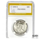 1944-S 50C PGA MS66