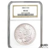 1884-O Morgan Silver Dollar