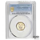 1936-S Mercury Dime