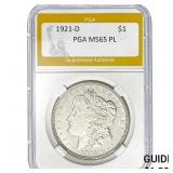 1921-D $1 PGA MS65 PL