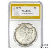 1878 $1 Morgan Dollar Reverse of 1879 PG