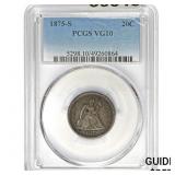 1875-S 20 Cent Piece