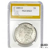 1880-O $1 PGA MS63