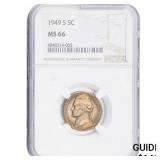 1949-S Jefferson Nickel