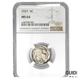 1937 Buffalo Nickel