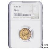 1952 Jefferson Nickel Proof