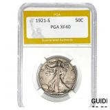 1921-S 50C PGA XF40
