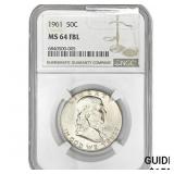 1961 Franklin Half Dollar