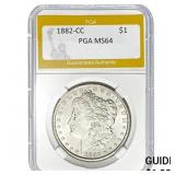 1882-CC $1 PGA MS64