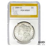 1884-CC $1 PGA MS64