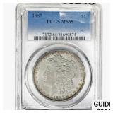 1887 Morgan Silver Dollar PCGS MS65