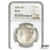 1878-S Morgan Silver Dollar