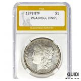 1878 $1 Morgan 8TF PGA MS66 DMPL
